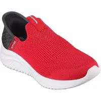 SKECHERS - "Ultra Flex 3.0 Smooth Step" Wanderschuhe für Jungen PP17700 (27,5 EU) (Weiß/Rot)