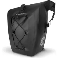 Wozinsky WBB24BK, Sattel, Fahrradtasche, Thermoplastische Polyurethane (TPU), Schwarz, 25 l, 320 mm