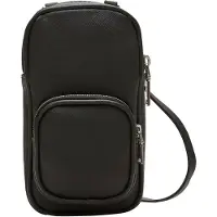 s.Oliver Handytasche Umhängetasche Phone Crossbody Bag Grey / Black schwarz