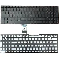 T-ProTek DEUTSCHE - Tastatur Keyboard ohne Rahmen mit Beleuchtung kompatibel für Asus FX502, FX502V