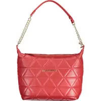 Valentino Elegante Rote Designertasche mit Kettenriemen für Damen