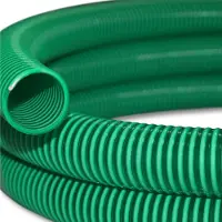 Wiltec Teichschlauch 5m, flexibel, 20mm (3/4") grün - Europe, Saugschlauch Druckschlauch