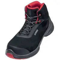 Uvex 1 G2 Sicherheitsschuh S3 Stiefel schwarz/pink 39 - 6839239 - schwarz/pink