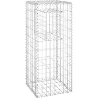 Syfax Gabionensäule 40x40x100 cm Eisen