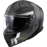 LS2 Helmets Integralhelm LS2 FF811 VECTOR II CARBON Grid Mattschwarzgrau größe L