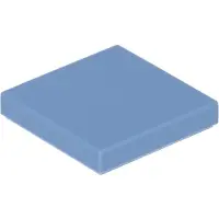 LEGO 25 Fliesen 2x2, Sandblau