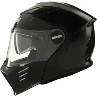 Simpson Darksome Solid 06 Klapphelm, schwarz, M (58)