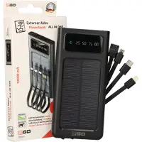 2GO 797371, 10000 mAh, Schwarz