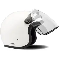 DMD Geräucherte Klappvisier mit 3 Knöpfen für Vintage Jet Helm