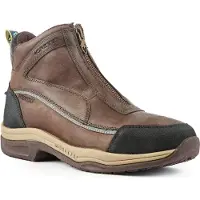 Moretta - Damen Landstiefel "Vittoria", Büffelleder ER1766 (37 EU) (Braun)