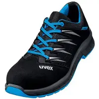 Uvex Sicherheitshalbschuh 2 trend 6937 S1 SRC W10 Gr. 52 blau/schwarz