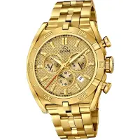 Jaguar Herren Uhr Chronograph Sport Edelstahl Executive gold D2UJ853/2