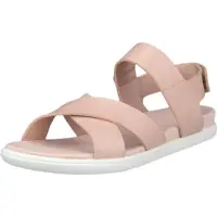 Ecco Sandale Samara 4 Strap (Vollnarbenleder) rosa Damen