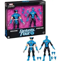 Hasbro Marvel Legends Fantastic Four Wolverine Action-und Spider Man 2 Pack-figur 15 Cm