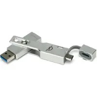 OWC Envoy Pro mini USB-Stick, Silber, 500GB, USB-C + USB-A