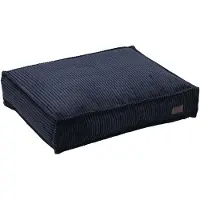 Designed By Lotte Ribbed - Hundekissen - Anthrazit - 100 x 70 x 15 cm