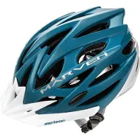 Meteor Marven I Fahrradhelm Herren Damen Kinder-Helm MTB rollerhelm L 58-61 cm marineblau