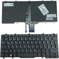 T-ProTek DEUTSCHE-Tastatur Keyboard Beleuchtung kompatibel für DEll LatituDE 12 (E7270)