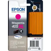 Epson Singlepack Magenta 405XL DURABrite Ultra Ink, High (L) Yield, Magenta, 14,7 ml, 1 Stück(e), Einzelpackung