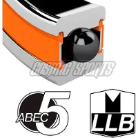 ABI Enduro Bearings 71001 LLB ABEC 5 Angular Contact Lager, 12x28x8
