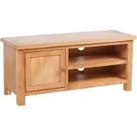 Syfax TV-Schrank 103x36x46 cm Massivholz Eiche