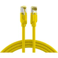 Efbe-Schott EFB K8560GE.7,5 RJ45 Patchkabel Cat.6A S/FTP LSZH Draka UC900 TM31 gelb 7,5m K8560GE75