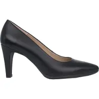 Wonders Damen Pumps Iseo. V Leder Schwarz Retro-Stil mit MemoryGel-Einlegesohle