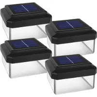 Macleans GreenBlue Solar LED Mastleuchte 100x100mm Schutzdach GB128