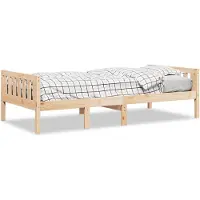 Syfax Kinderbett ohne Matratze 90x190 cm Massivholz Kiefer