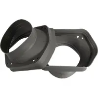 Musway MSB570 | 13 x 18 cm (5 x 7“) Silikon-Lautsprechermanschette mit Noppenschaumunterlage