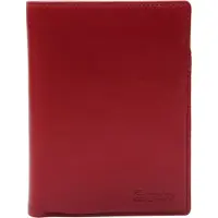 Esquire Leder Geldbörse Viktoria Wallet Red dunkelrot