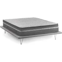 Talamo Italia Einzelmatratze Orietta, Matratze aus Memory-Schaum und Mikrofedern mit Taschen, 100% Italy, Anti-Milbe und hypoallergen, Cm 80x190 h32