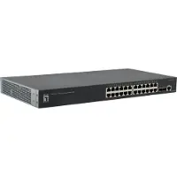 LevelOne GTL-2661, Managed, L2, Gigabit Ethernet (10/100/1000), Rack-Einbau