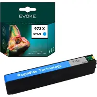 Evoke Patrone für HP 973X F6T81AE ️️ Pagewide Pro 452dn 452dw 477dn 477dw 552dw 577dw ️