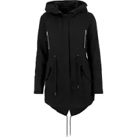 Urban Classics Ladies - SHERPA PARKA schwarz - S