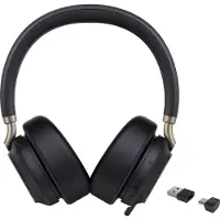 Yealink BH76 Plus Teams Schwarzes USB-C/A Headset, Kabellos, Anrufe/Musik, 285 g, Kopfhörer, Schwarz