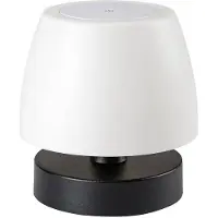 Rabalux 7040 Außentischleuchte Odera, 3W, 3000K, 140lm, schwarz-weiß, rund, warmweiß, ø150mm