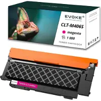 Evoke Toner für SAMSUNG CLTM406S-360M CLTM406S Rot (magenta) | Ersatz für CLX-3305FN CLX3300 CLX3305FN CLP360