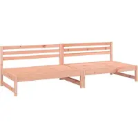Syfax Garten-Mittelsofas 2 Stk. 120x80 cm Massivholz Douglasie