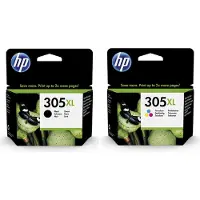 HP 305XL, Hohe (XL-) Ausbeute, Schwarz, Cyan, Magenta, Gelb, Tinte auf Pigmentbasis, Tinte auf Farbstoffbasis, 4 ml, 5 ml