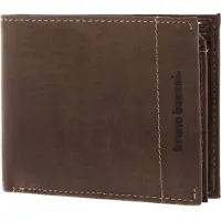 Bruno Banani Leder Geldbörse Wallet Brown dunkelbraun