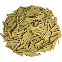 LEGO 25 Stück Steine 1x8, Beige