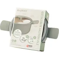 Berghoff 3950429, 4,4 l, Grau, Keramik, Elektro, Gas, Halogen, Induktion, Aluminium, Grau, Phenolharz