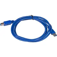 Akyga AK-USB-09, 1,8 m, USB B, USB A, USB 3.2 Gen 1 (3.1 Gen 1), Blau