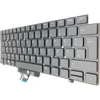 T-ProTek DEUTSCHE - Schwarz Tastatur Keyboard mit Beleuchtung kompatibel für Dell Latitude 15 7520-D10R3
