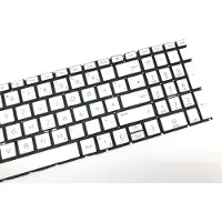 T-ProTek DEUTSCHE - Tastatur Keyboard Silber kompatibel für HP Pavilion 15-eg0988nz (4L966EA)