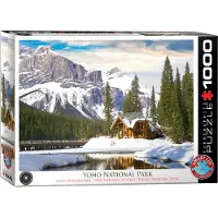 Empireposter 1000 Teile Puzzle Winter im Yoho National Park BC