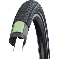 Schwalbe Big Ben Plus HS 439, 28", Straße, Tubeless-Ready-Reifen, Bahnradfahren, Schwarz, 30 - 55 Psi