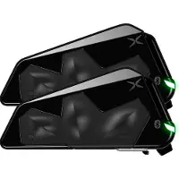 Scorpion Exocom Link 1 Dual Intercom 2 Einheiten Schwarz Schwarz One Size