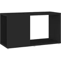 Syfax TV-Schrank Schwarz 60x24x32 cm Holzwerkstoff